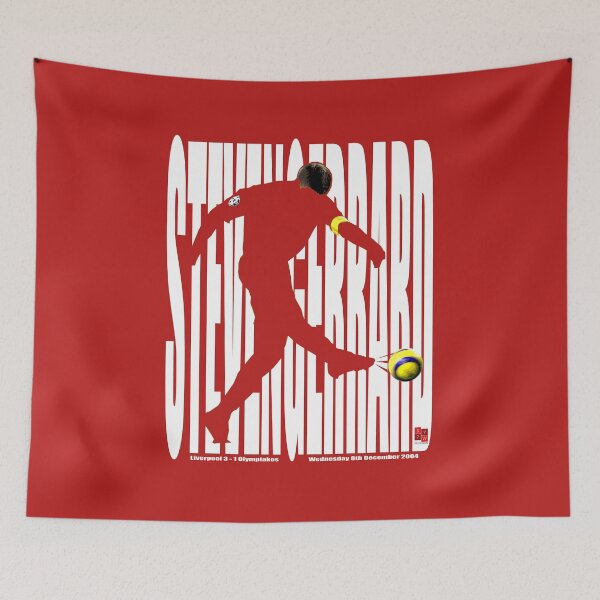 Item preview, Steven Gerrard - Liverpool 3 - 1 Olympiakos designed and sold by Steve Wilding.