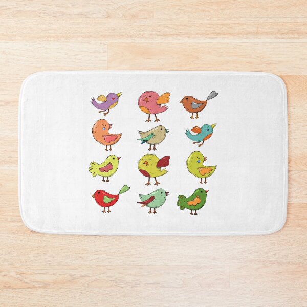 Item preview, Colorful Birds! designed and sold by gardengatequilt.