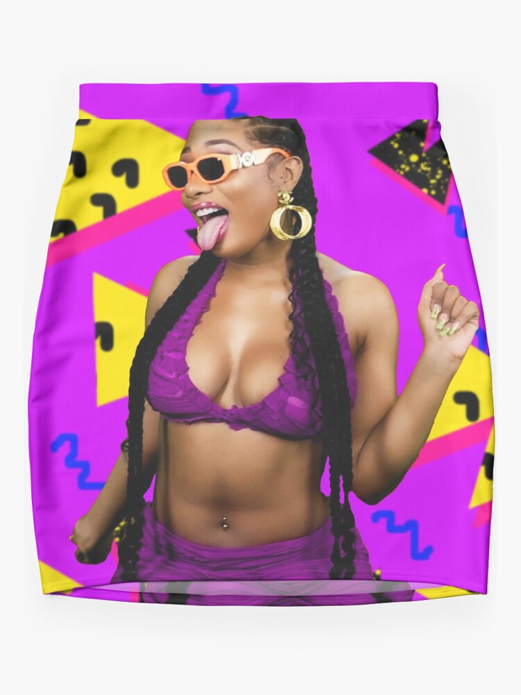 Megan Thee Stallion Mini Skirt for Sale by Jaqiana