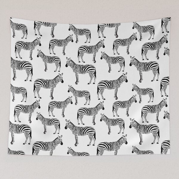 Item preview, Zebra, Black and White Zebras designed and sold by Mandala108.