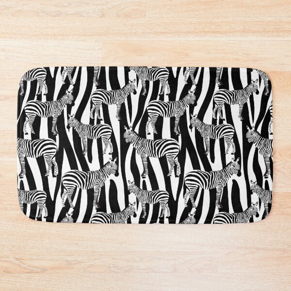 Item preview, Zebras on Zebra Stripes  designed and sold by Mandala108.