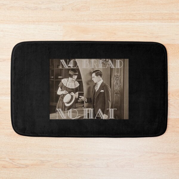 Item preview, "No Bread No Hat" Silent Film-era Buster Keaton designed and sold by smilku.