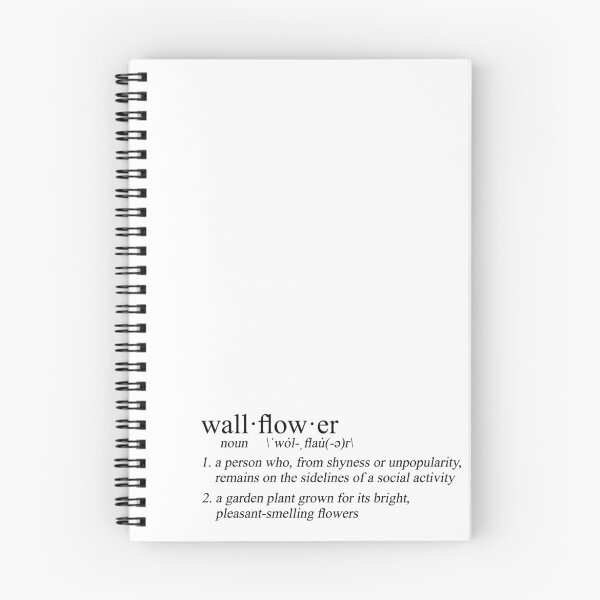 Item preview, define: wallflower designed and sold by loss-for-words.