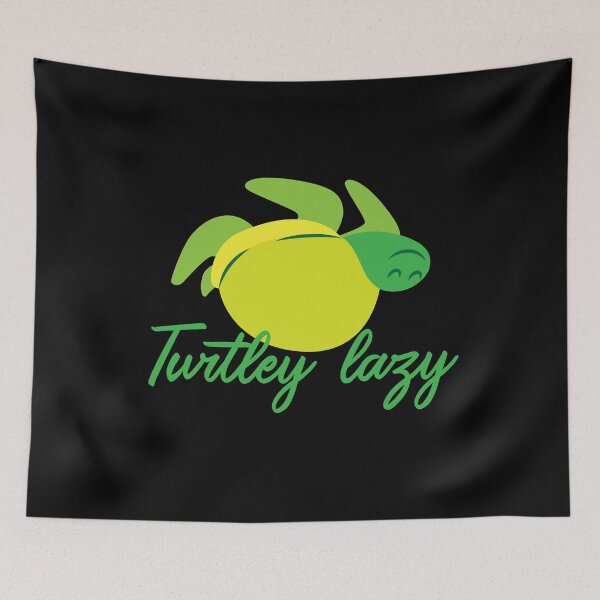 Item preview, Turtley lazy (with turtle on his back) designed and sold by jazzydevil.