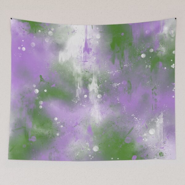 Item preview, Genderqueer Splatter designed and sold by AceofIntuition.