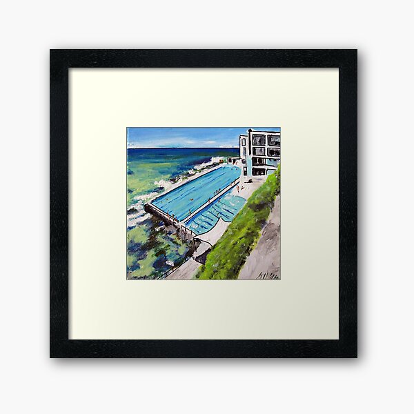 Icebergs-Bondi Framed Art Print