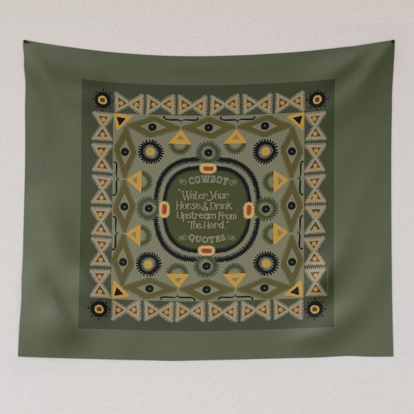 Item preview, Cowboy Quotes 1 designed and sold by Digressions, Diversions, Delusions.