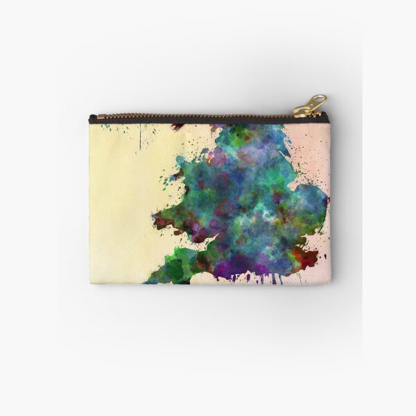Item preview, United Kingdom map watercolor style splash designed and sold by paulrommer.