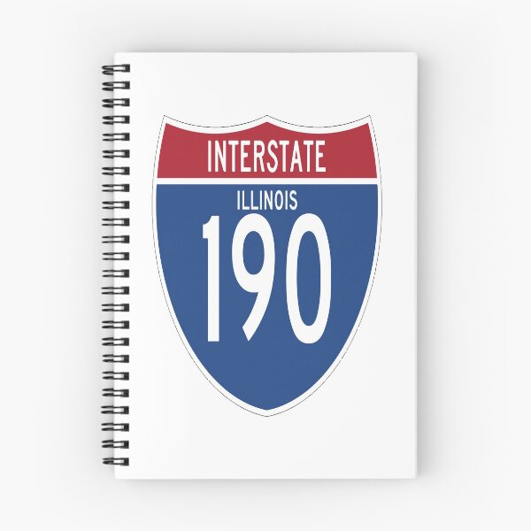 Item preview, Interstate 190 I-190 Illinois Chicago O'Hare International Airport Kennedy Expressway Interstate Highway designed and sold by ProjectX23.