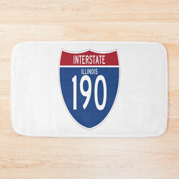Item preview, Interstate 190 I-190 Illinois Chicago O'Hare International Airport Kennedy Expressway Interstate Highway designed and sold by ProjectX23.