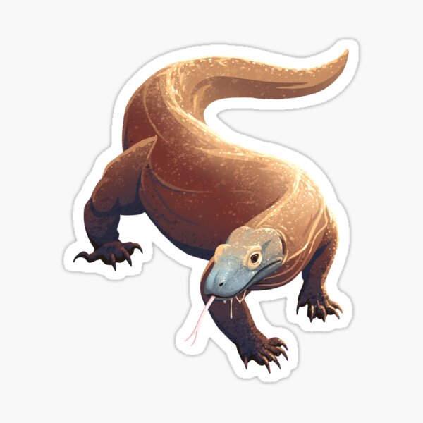 Komodo Dragon Sticker