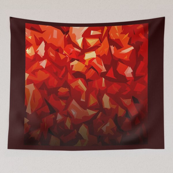 Item preview, Pebblee Crimson by Heartwall Creations designed and sold by Heartwall.