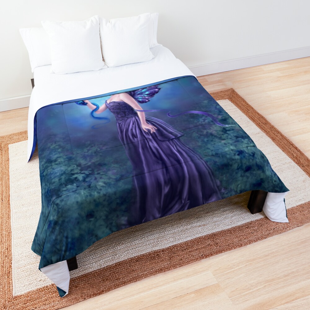 Iridescent Fairy & Dragon Comforter