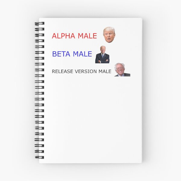 Item preview, Alpha Male vs. Beta Male vs. Release Version Male designed and sold by TheDemgenerate.