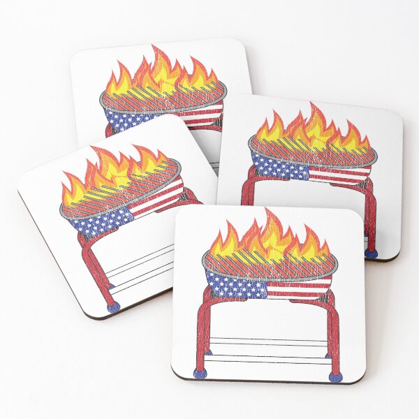 Item preview, Patriotic Barbecue American Flag USA Novelty Gift designed and sold by cssdru.