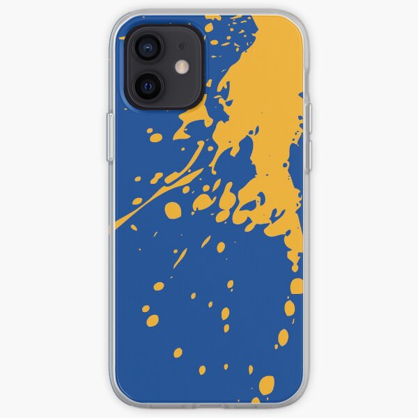 West Coast Eagles Colours Splatter iPhone cover/case iPhone Soft Case