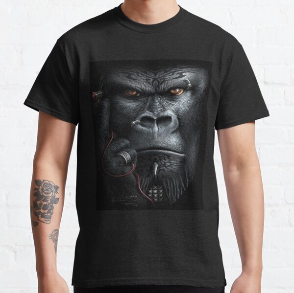 Gorilla T Shirts for Sale Redbubble