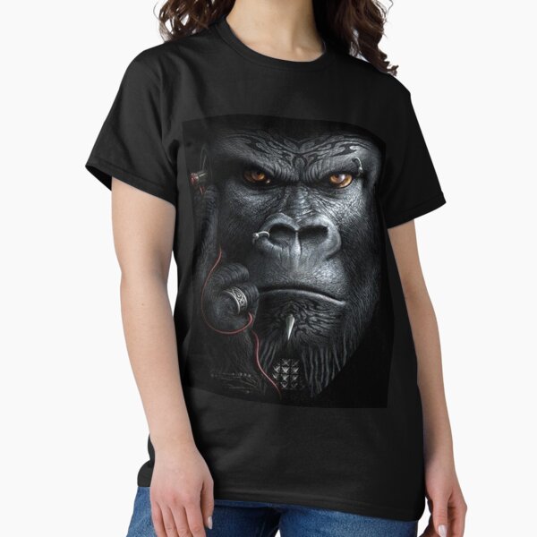 Item preview, Big Face Animal Gorilla - Men's T-Shirt designed and sold by Sulaiteen.
