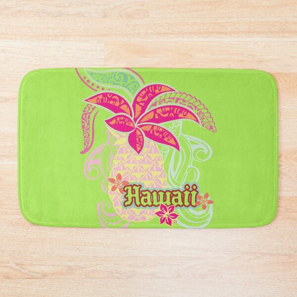 Item preview, Vintage Hawaiian Tribal Pineapple Collage designed and sold by sunnthreads.