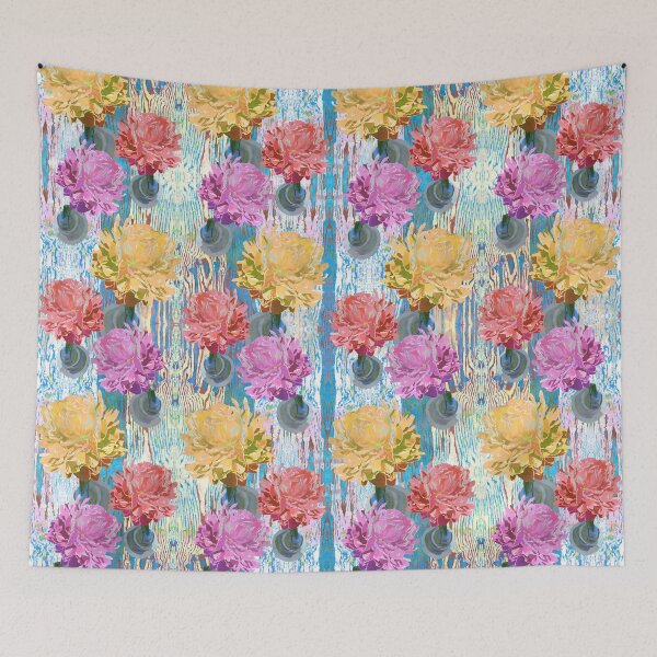 Item preview, Trio of Peonies - Summer Pastels designed and sold by AndreaHelmArt.