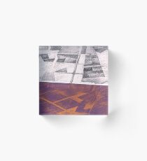 earth sky Acrylic Block