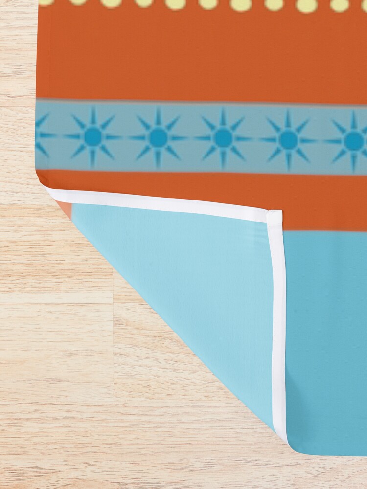 Alternate view of Bohemian Sherbet Shower Curtain