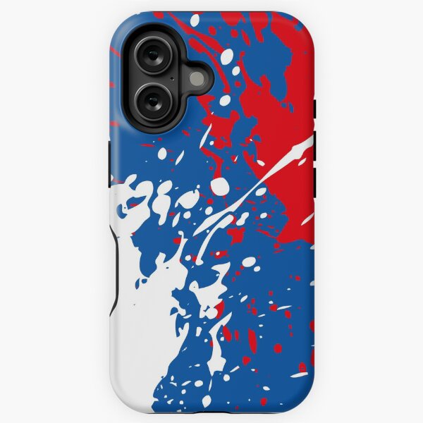 Item preview, Western Bulldogs Splatter iPhone cover/case  designed and sold by guy1788.