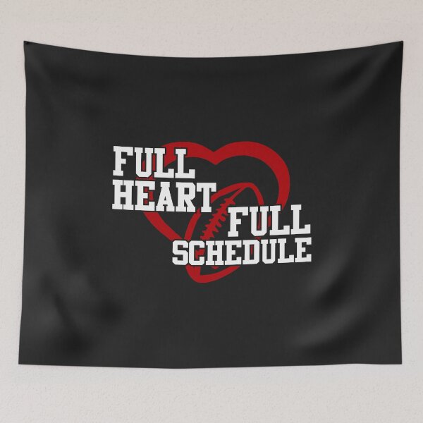 Item preview, Full Heart Full Schedule white designed and sold by hadleydesigns.
