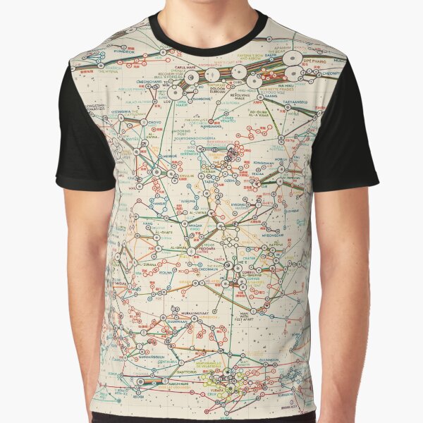 World Constellations Graphic T-Shirt