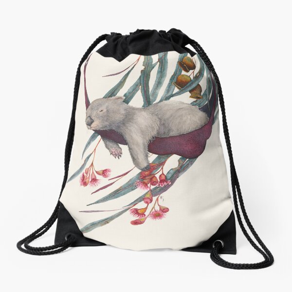 Afternoon Siesta Drawstring Bag