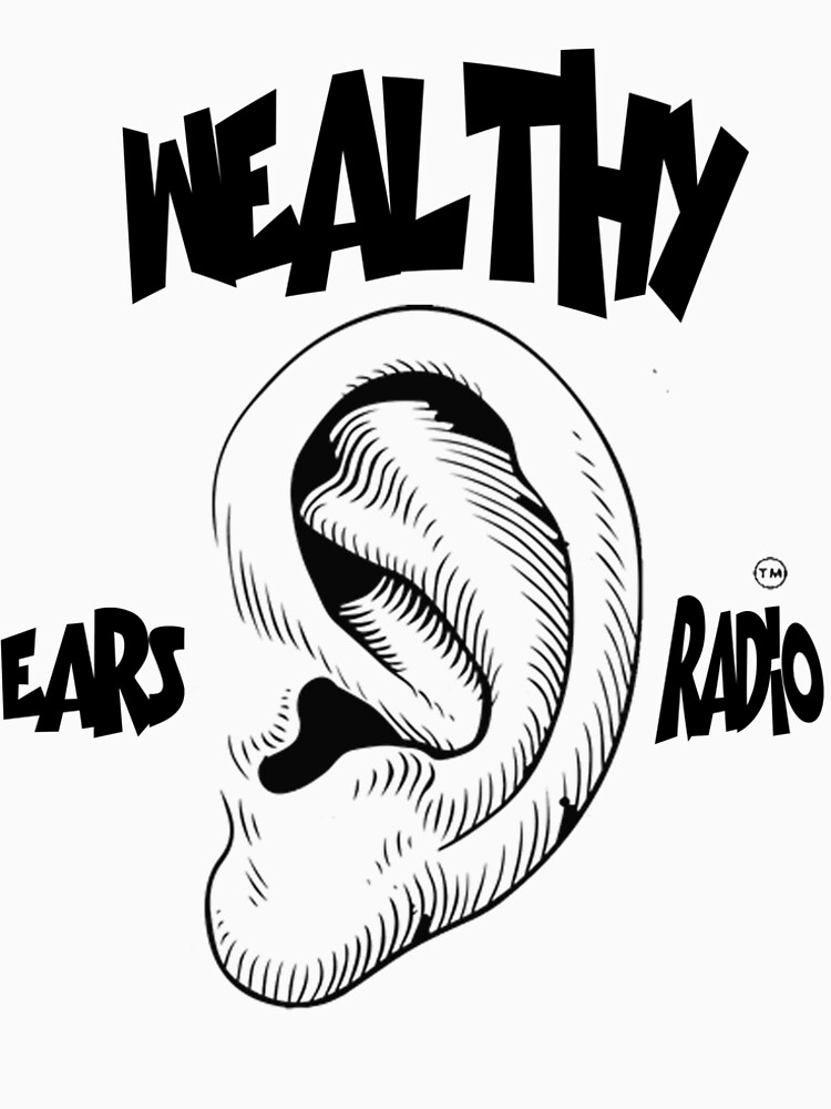 Thumbnail 4 of 4, Premium T-Shirt, Wealthy Ears Radio T-Shirt designed and sold by iamtruwealth.
