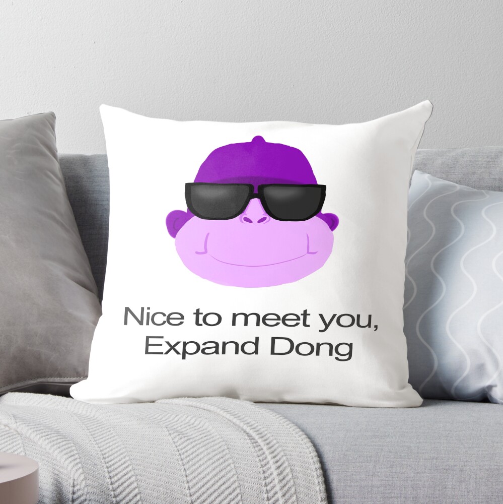 Bonzi Buddy Vaporwave (BonziBuddy) - Bonzibuddy - Pillow