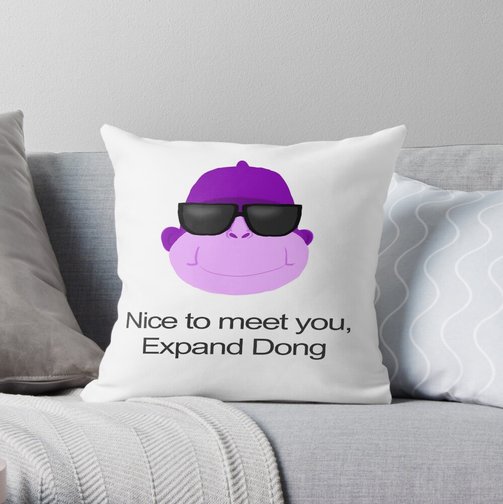 Joel Vinesauce Bonzi Buddy Throw Pillow By Milliu Redbubble