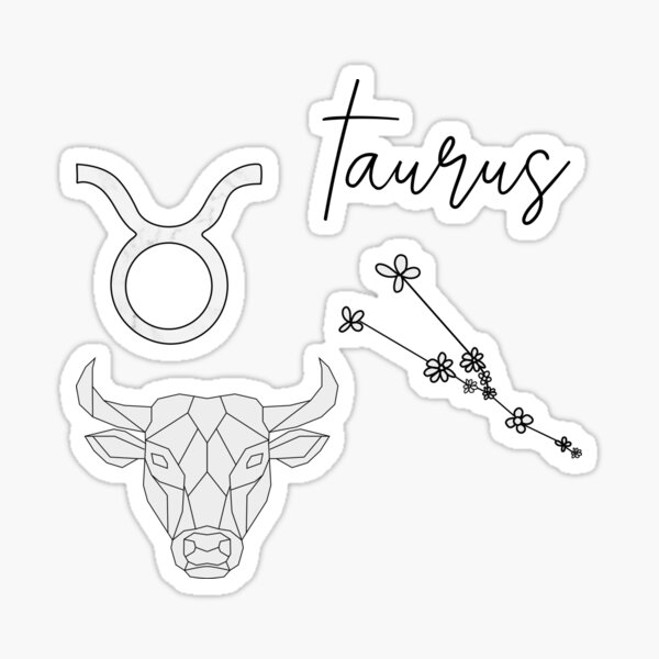 Item preview, Taurus Sticker Pack designed and sold by amaliasaliba.