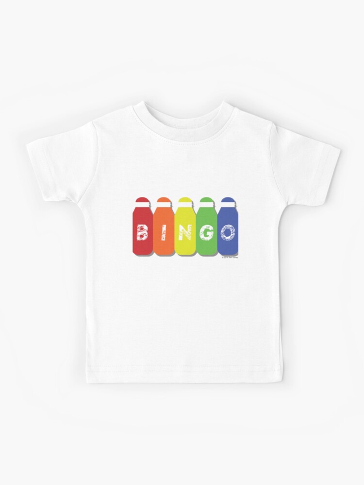 Bright Rainbow Bingo Daubers Kids T-Shirt for Sale by terrikjones