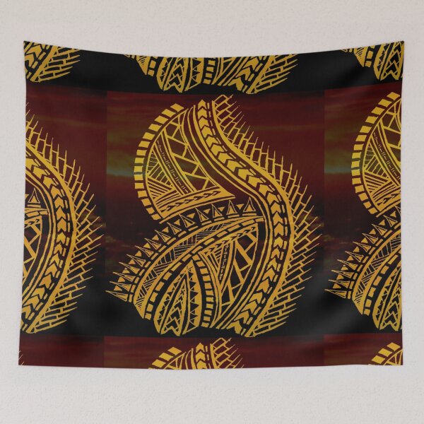 Item preview, Sunset Polynesian Tribal  designed and sold by MARIALOSA P.