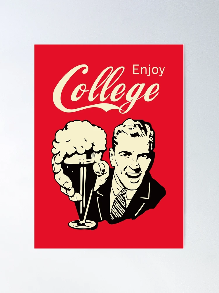 Vintage College Posters Collection