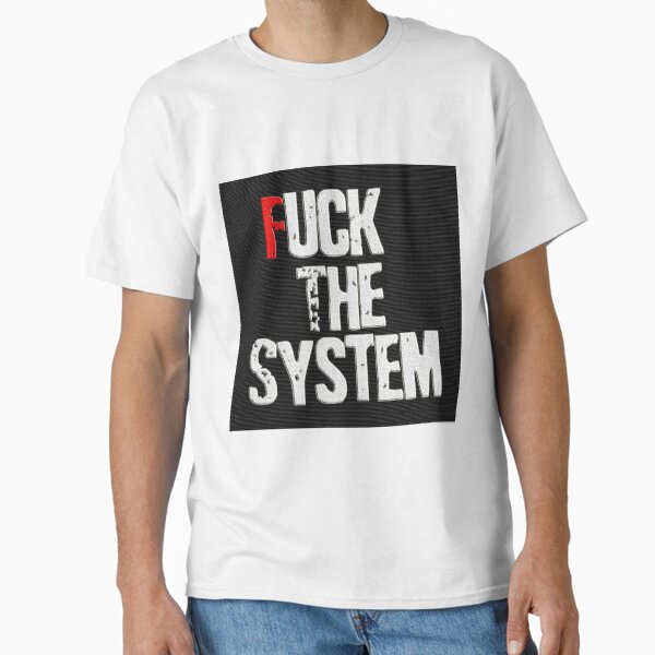 Item preview, Fuck The System designed and sold by Muge Basak.