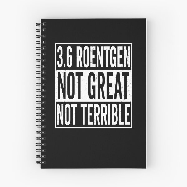 Item preview, 3.6 Roentgen Not Great Not Terrible Chernobyl Nuclear Power Liquidator Station Roentgen Radiation designed and sold by elderberry.