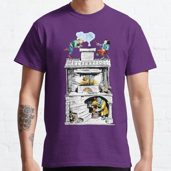 Wilhelm Busch Max und Moritz klauen Hühner Classic T-Shirt