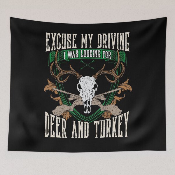 Item preview, Funny Hunt Deer Skull Reindeer Hunter Hunting Lover Wildlife Fan designed and sold by UniQueensShop.