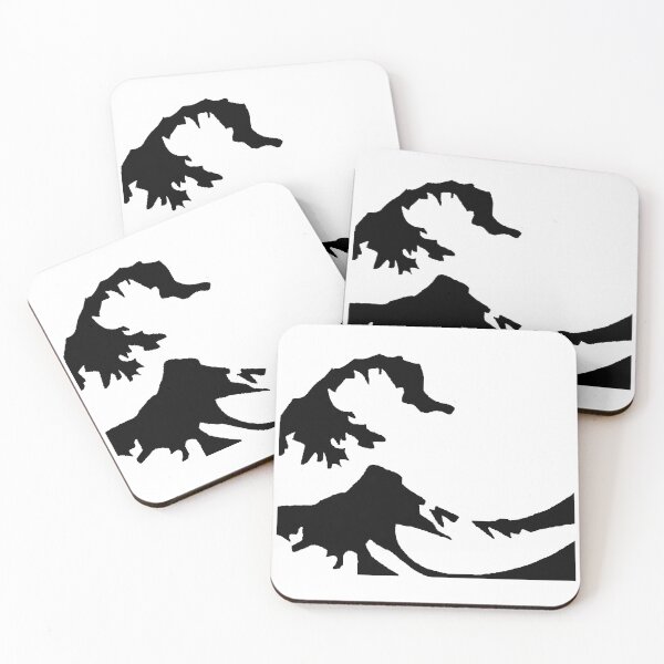 Item preview, wave emoji sticker designed and sold by Rain R.
