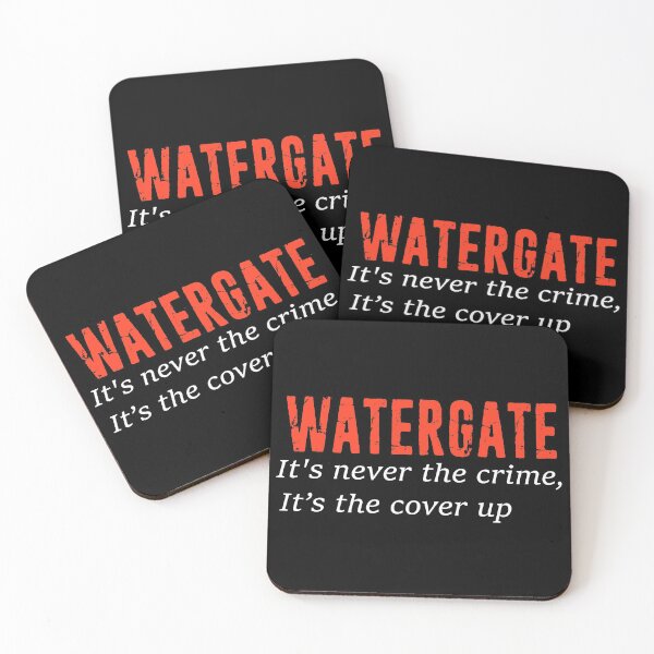 Item preview, Watergate It's Never the Crime, It's The Cover up Richard Nixon Russia Anti Trump designed and sold by funnytshirtemp.