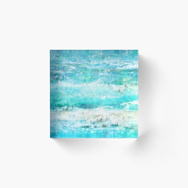 Ask the Waves II Acrylic Block