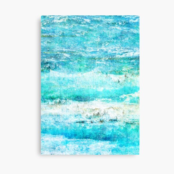 Ask the Waves II Canvas Print