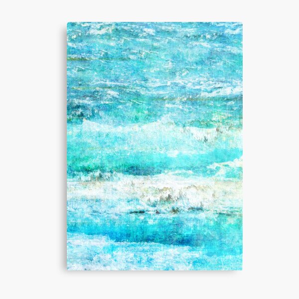 Ask the Waves II Metal Print