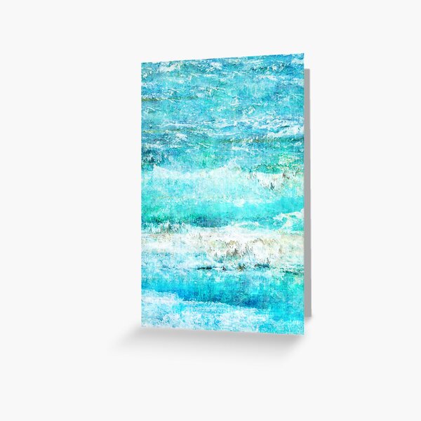 Ask the Waves II Greeting Card