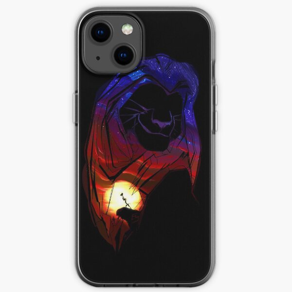 "Denk dran, wer du bist" ... schwarz iPhone Flexible Hülle