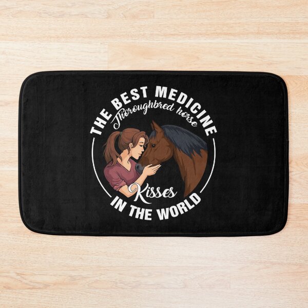 Item preview, Thoroughbred horse kisses Best medicine in the world designed and sold by TeeDoozy.