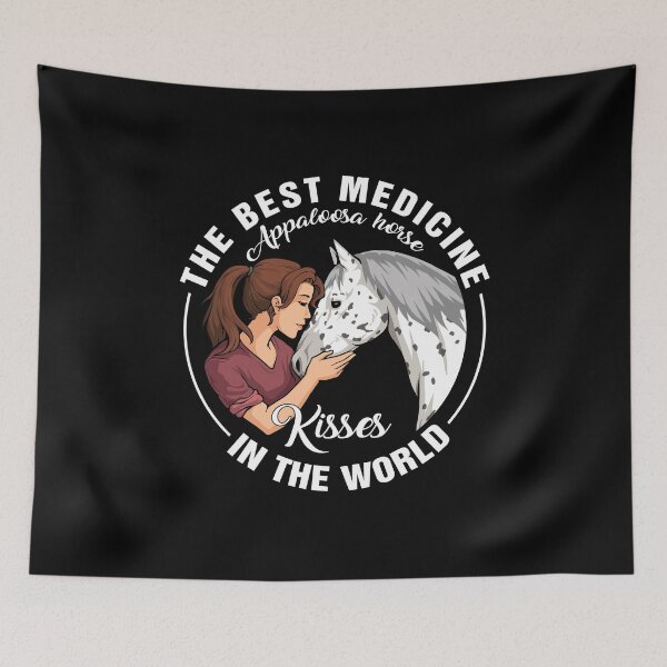 Item preview, Appaloosa horse kisses Best medicine in the world designed and sold by TeeDoozy.